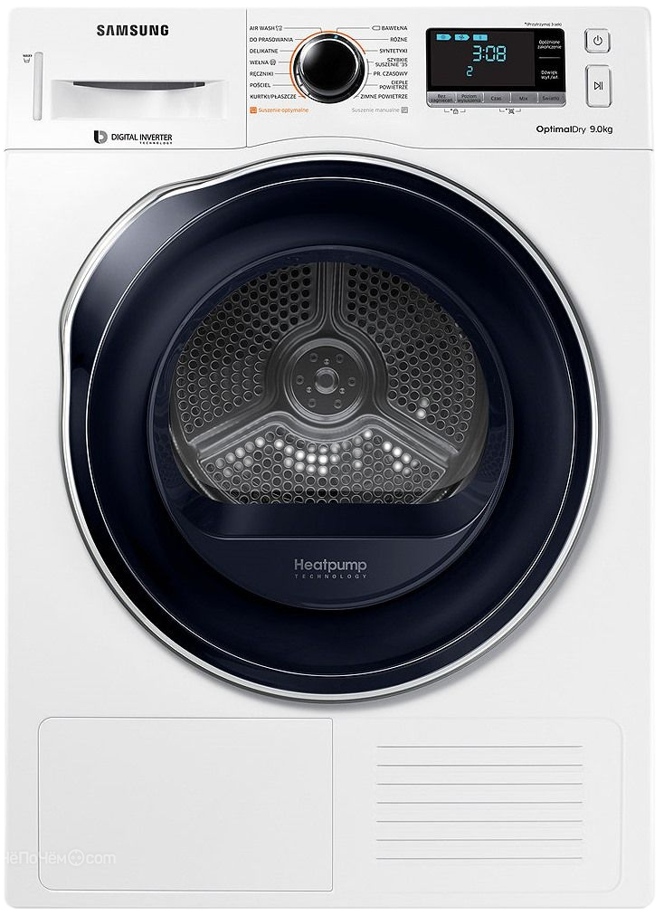 Ремонт сушильных машин Samsung DV90M6200CW в сервисном центре FIX-Samsung